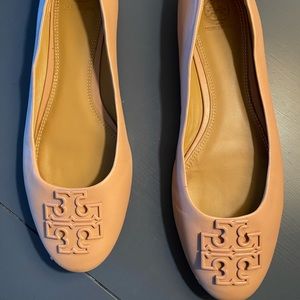 Tory Burch Nude Ballet Flats
